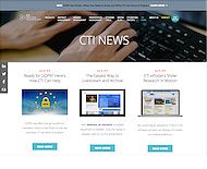 web design for CTI Meeting Technology
