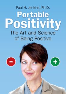 book design for Portable Positivity